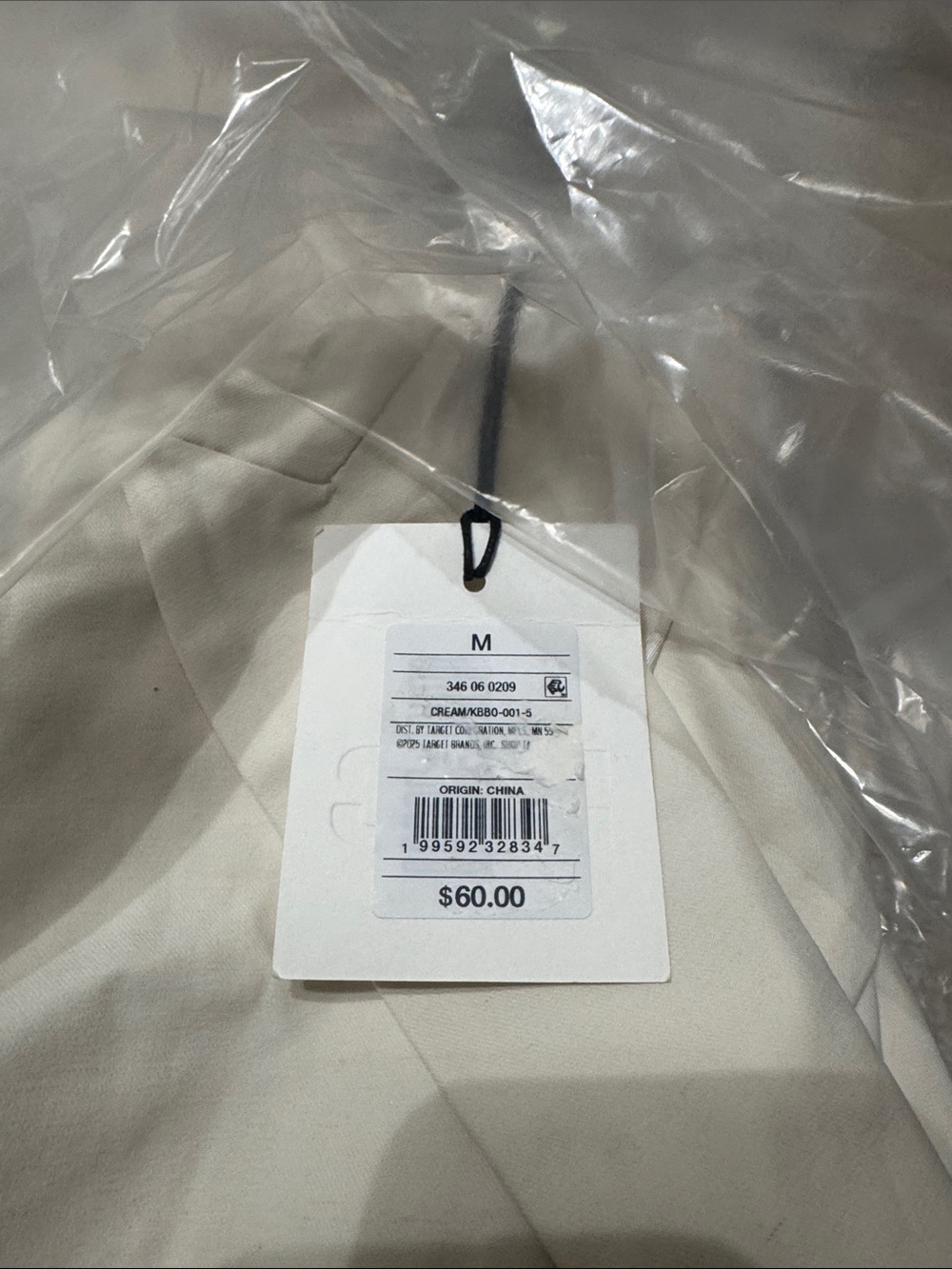Kbb : KAHLANA David L Blazer Medium:Double-Breasted Cream Blazer Jacket NWT - Picture 2 of 5